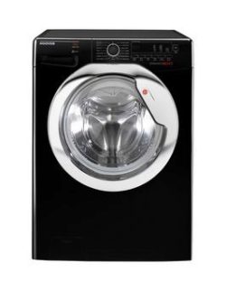 Hoover Dynamic Next Classic Dxc C69Ib3 9Kg Load, 1600 Spin Washing Machine - Black